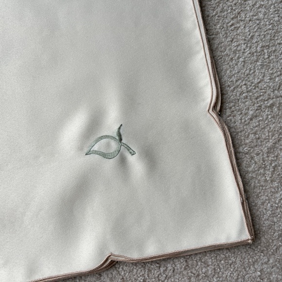 Ivory Embroidery Organza Floral 72”X108” 12 Table Cloths Napkins Wedding Party - Picture 9 of 9